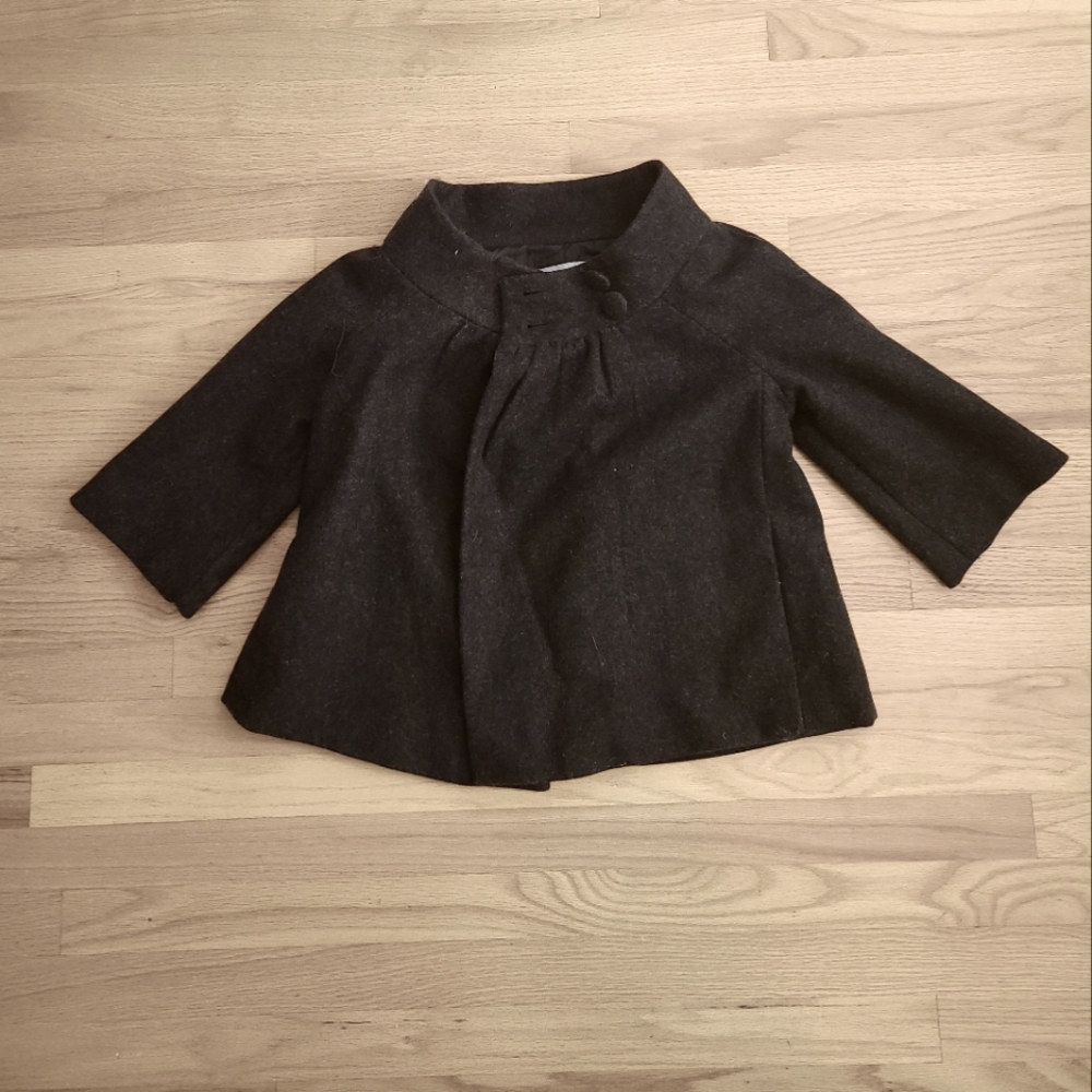 Vintage inspired grey coat